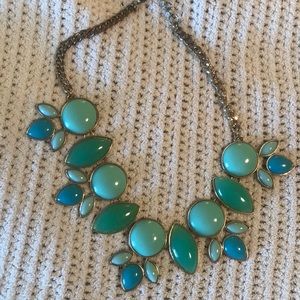 Turquoise statement necklace